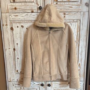 Cozy Tan Women's Teddy Jacket